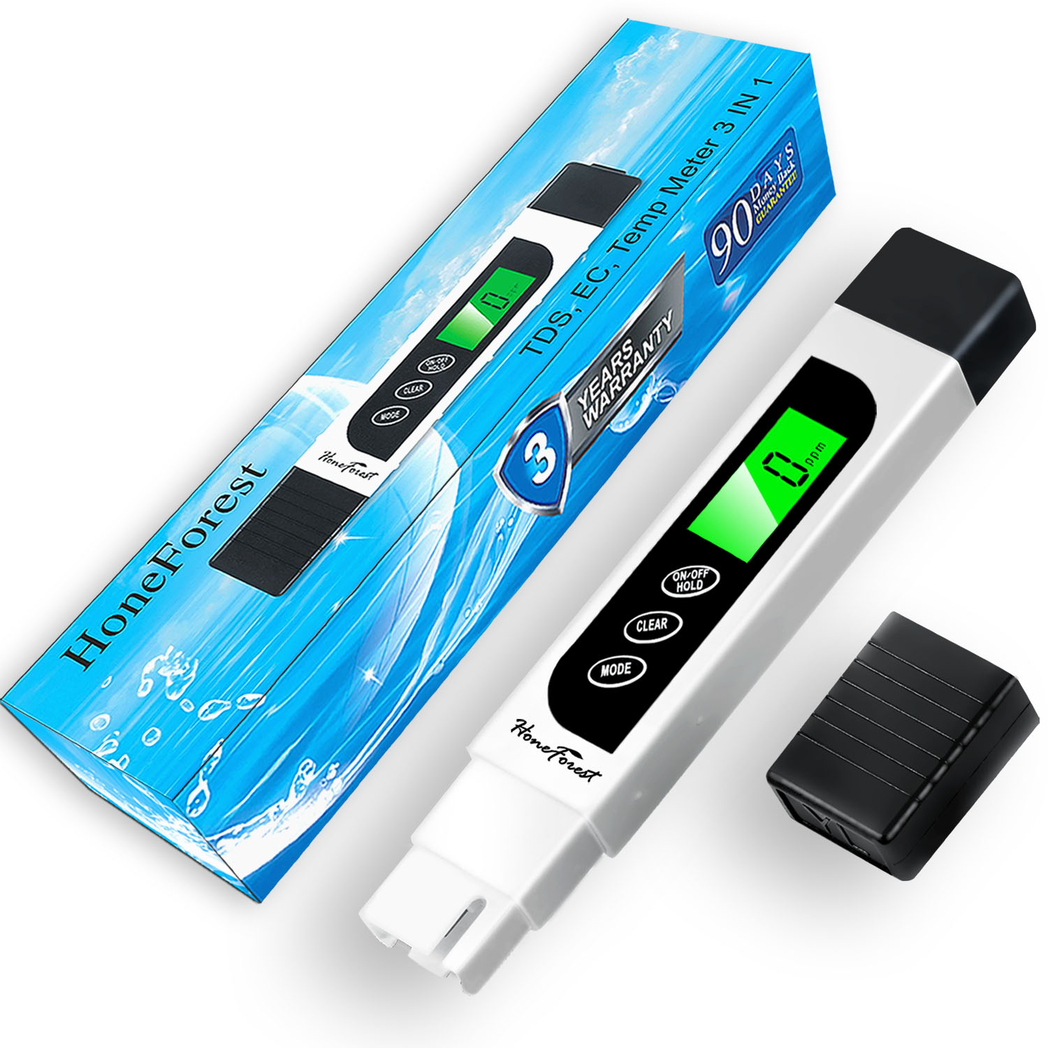 HoneForest TDS Meter-White – HoneForest